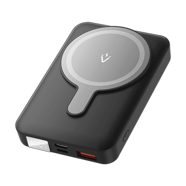 Външна батерия-Vention - Magnetic Wireless Power Bank (FHTB0) - Fast Charging, 22.5W, 10000mAh - Black