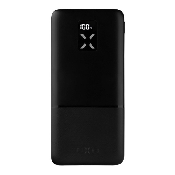 Външна батерия-Fixed - Power Bank Zen 10 (FIXZEN-10-BK) - 2x USB, Type-C, 20W, 10000mAh, with LCD Display - Black