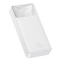 Калъф-Baseus - Power Bank Bipow (PPBD050302) - 2x USB, USB-C, Micro-USB, 20000mAh, 20W with Cable Micro-USB, 0.25m - White