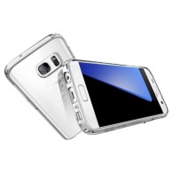 Spigen Ultra Hybrid хибриден кейс с най-висока степен на защита за Samsung Galaxy S7, Crystal Clear