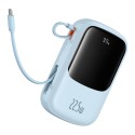 Външна батерия Baseus - Power Bank Qpow Pro+ 22.5W, 20000mAh, Cable Type-C - Blue