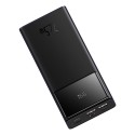 Калъф-Baseus - Power Bank Star-Lord (PPXJ080001) - 2x USB, Type-C, Micro-USB, 22.5W, 20000mAh, Cable Type-C, 3A, 30cm - Black