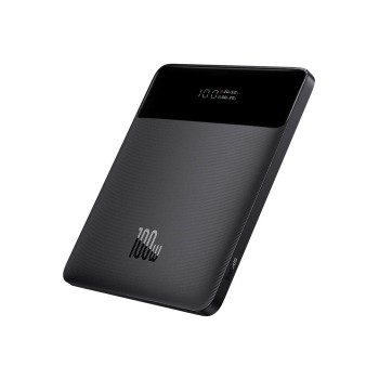 Външна батерия Baseus - Power Bank Blade (PPDGL-01) - 2xUSB, 2xUSB-C, Fast Charge, 20000mAh, 100W - Black