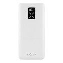 Калъф- Fixed - Power Bank Zen 20 (FIXZEN-20-WH) - 2x USB, Type-C, 20W, 20000mAh, with LCD Display - White