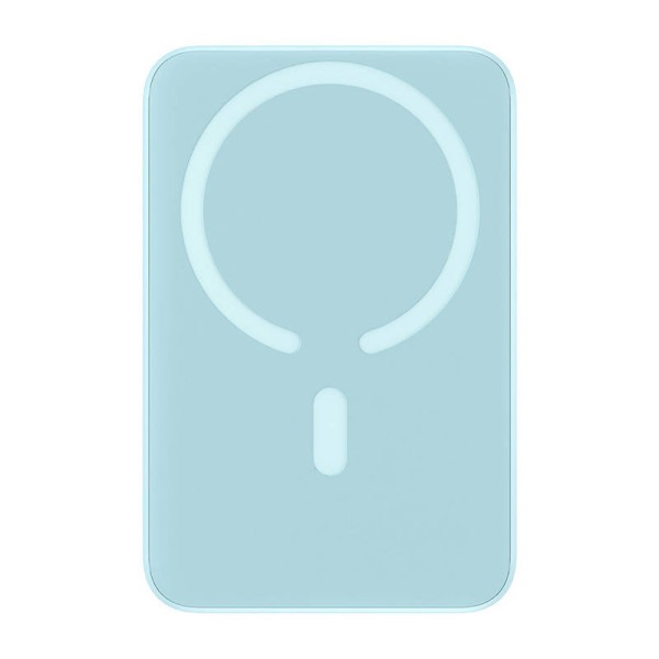 Калъф- Baseus - Power Bank Magnetic Mini (PPCX110103) - USB-C, MagSafe, 10000mAh, 20W, with Cable Type-C, 3A, 30cm - Bleu