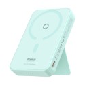 Външна батерия  Baseus - Power Bank MagPro Magnetic PPCXZ05  5000mAh, 20W, MagSafe, Cable Type-C, 3A, 30cm - Mint