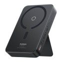 Външна батерия Baseus - Power Bank MagPro Magnetic PPCXZ05 -5000mAh, 20W, MagSafe, Cable Type-C, 3A, 30cm - Black