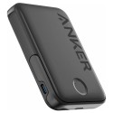 Външна батерия Anker - Wireless Power Bank 322 (A1618G11) - MagSafe, for iPhone, 5000mAh, 7.5W - Black