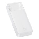 Външна батерия  Baseus - Power Bank Bipow  USB-C 20000mAh 15W + Cable Micro-USB 0.25m - White