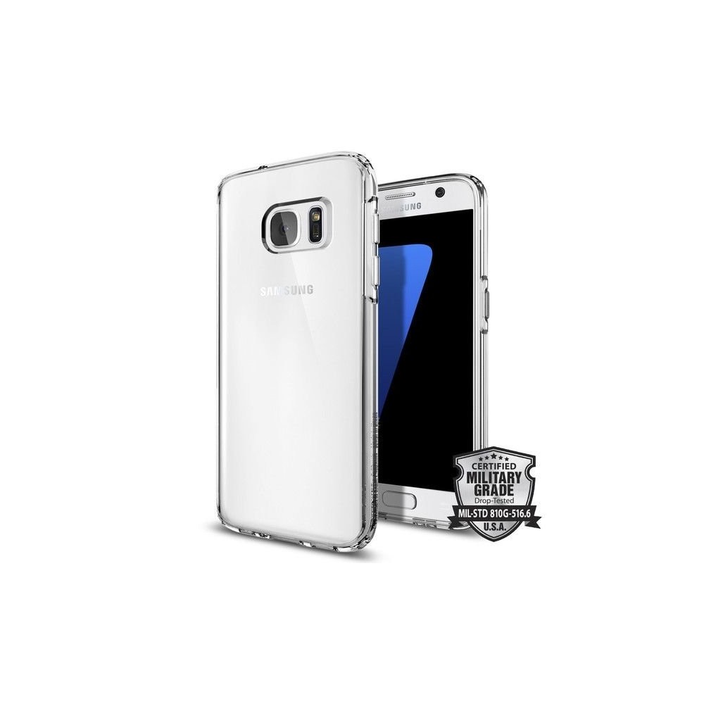 Spigen Ultra Hybrid хибриден кейс с най-висока степен на защита за Samsung Galaxy S7, Crystal Clear