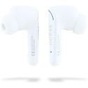Bluetooth Слушалки Guess - Wireless Earbuds Flat Classic Logo Electroplated  Bluetooth 5.4, TWS, Microphone, 300mAh - White