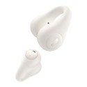 Bluetooth Слушалки Baseus - Wireless Earbuds Bass 15 Clip ENC, Bluetooth 5.4, Open-ear, USB-C - Stellar White