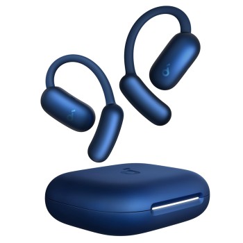 Bluetooth Слушалки Anker - Wireless Earbuds SoundCore AeroFit 2 (A3874G31) -  Bluetooth, Waterproof, Hi-Res - Blue