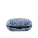 Bluetooth Слушалки Guess - Wireless Earbuds 4G Metal  Bluetooth 5.3, TWS, ENC, IPX5, 300mAh - Blue