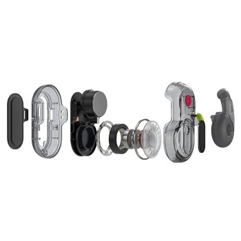 Bluetooth Слушалки Acefast - Wireless Earbuds Acefit Neo  Bluetooth 5.3, Call Noise Reduction, Bass Effect, 550mAh - White