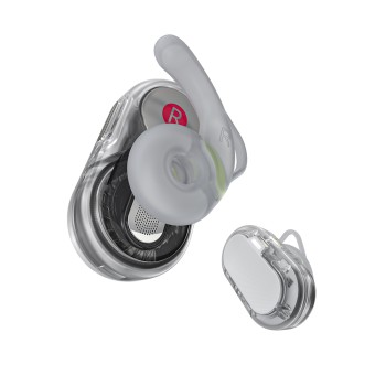 Bluetooth Слушалки Acefast - Wireless Earbuds Acefit Neo  Bluetooth 5.3, Call Noise Reduction, Bass Effect, 550mAh - White