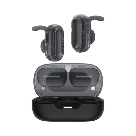 Bluetooth Слушалки Acefast - Wireless Earbuds Acefit Neo IPX4, Bluetooth 5.3, Call Noise Reduction, Bass Effect, 500mAh - Black