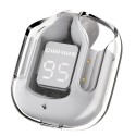 Bluetooth Слушалки Acefast - Wireless Earbuds Bluetooth 5.3, ENC, Fast Charging, LED Digital Display, 500mAh - Modern Grey