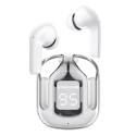 Bluetooth Слушалки Acefast - Wireless Earbuds Bluetooth 5.3, ENC, Fast Charging, LED Digital Display, 500mAh - Modern Grey