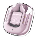 Bluetooth Слушалки Acefast - Wireless Earbuds  Bluetooth 5.3, ENC, Fast Charging, LED Digital Display, 500mAh - Pink Lotus