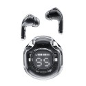 Bluetooth Слушалки Acefast - Wireless Earbuds Bluetooth 5.3, AI Call Noise Reduction, Digital Display, 480mAh - Bright Black