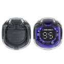 Bluetooth Слушалки Acefast - Wireless Earbuds Bluetooth 5.3, AI Call Noise Reduction, Digital Display, 480mAh - Bright Black