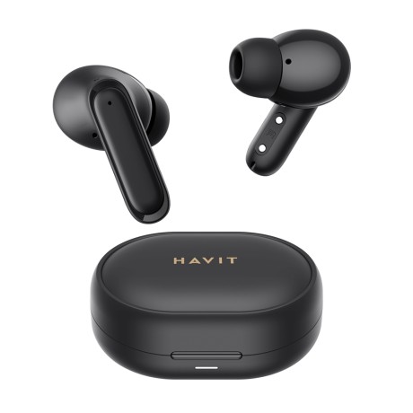 Bluetooth Слушалки Havit - Wireless Earbuds (TW950) -  Bluetooth 5.3, TWS, ENC, Type-C, 400mAh - Black
