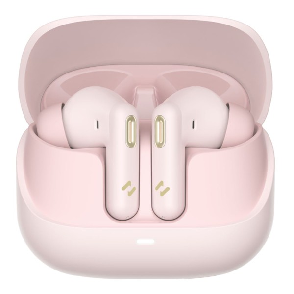 Bluetooth Слушалки Havit - Wireless Earbuds Bluetooth 5.3, with Microphone, TWS, ANC, Type-C, 300mAh - Pink