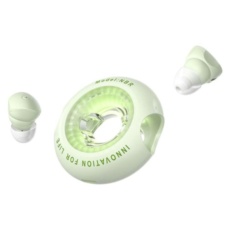 Bluetooth Слушалки Vention - Wireless Earbuds Tiny T17 , True Wireless, Bluetooth 5.3, Touch Control, IPX4, Hi-Fi Sound - Green