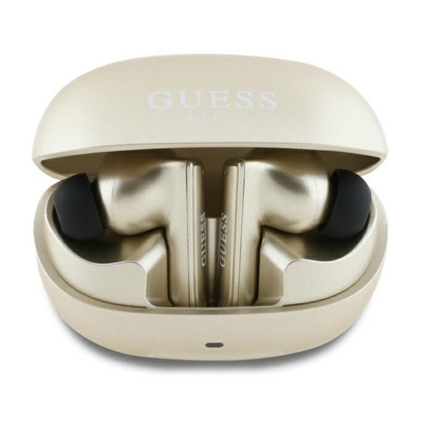 Bluetooth Слушалки  Guess - Wireless Earbuds Capsule Printed Logo In-Ear, Bluetooth, TWS - Gold
