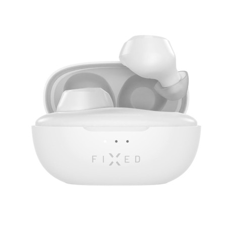 Bluetooth Слушалки  Fixed - Wireless Earbuds  - True Wireless, Bluetooth V5.3, Touch Control - White