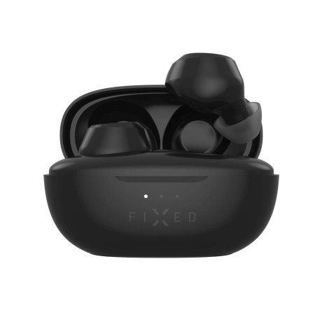 Bluetooth Слушалки  Fixed - Wireless Earbuds  - True Wireless, Bluetooth V5.3, Touch Control - Black