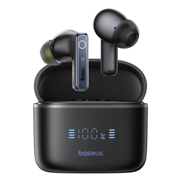 Bluetooth Слушалки Baseus - Wireless Earbuds Bowie 30  - Bluetooth, True Wireless - Cosmic Black