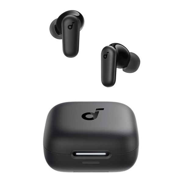 Bluetooth Слушалки Anker - Wireless Earbuds SoundCore P30i - TWS, Noise Cancelling, Bluetooth 5.4, Touch Control, IP54 - Black