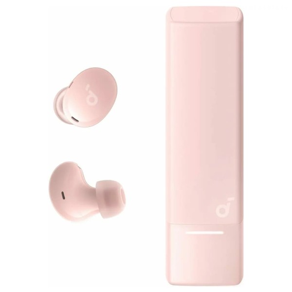 Bluetooth Слушалки Anker - Wireless Earbuds SoundCore A30i - Bluetooth 5.4, Noise Cancelling, IP54, with Microphone - Pink