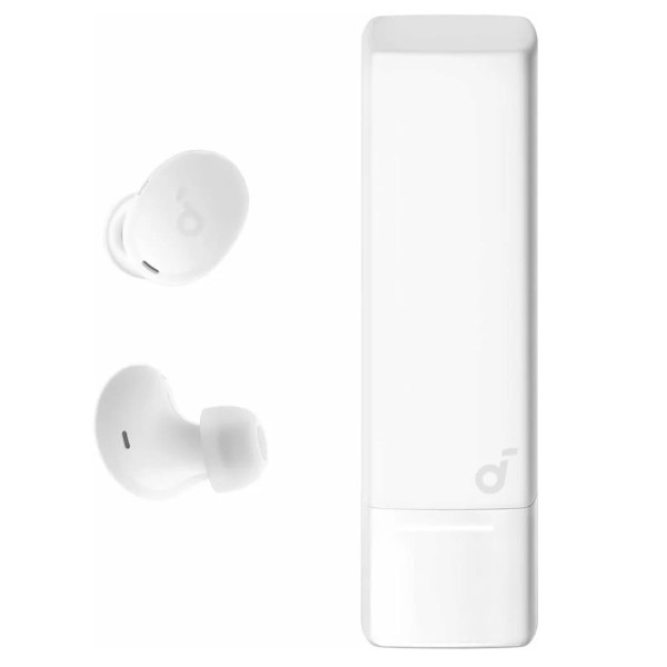 Bluetooth Слушалки Anker - Wireless Earbuds SoundCore A30i- Bluetooth 5.4, Noise Cancelling, IP54, with Microphone - White