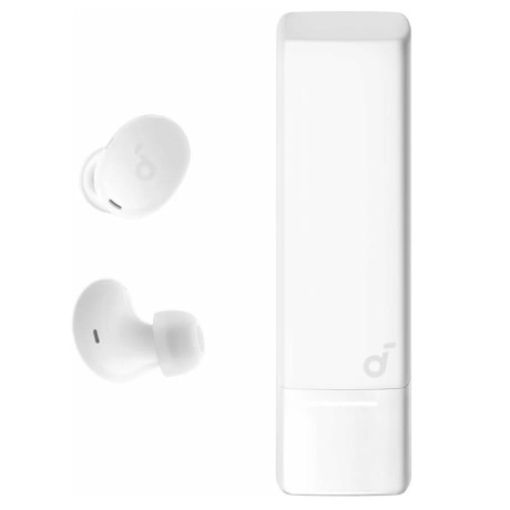 Bluetooth Слушалки Anker - Wireless Earbuds SoundCore A30i- Bluetooth 5.4, Noise Cancelling, IP54, with Microphone - White