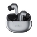 Bluetooth Слушалки Lenovo - Wireless Earbuds ThinkPlus  - True Wireless Stereo, Bluetooth V5.2, Noise Reduction - Grey