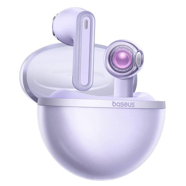 Bluetooth Слушалки Baseus - Wireless Earbuds Bowie E5 - Bluetooth, True Wireless - Nebula Purple