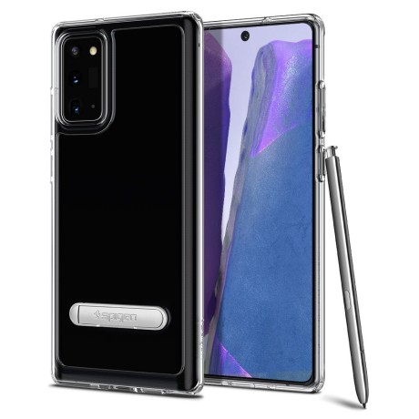 Spigen Ultra Hybrid ”S” хибриден кейс с най-висока степен на защита за Samsung Galaxy Note 20, Crystal Clear