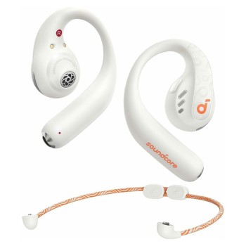 Bluetooth Слушалки Anker - Wireless Earbuds SoundCore AeroFit Pro- for Sport, Bluetooth, Waterproof - White