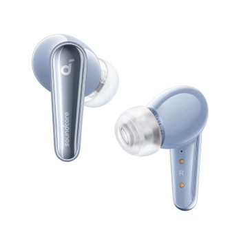Bluetooth Слушалки Anker - Wireless Earbuds SoundCore Liberty 4 - True Wireless, ANC - Sky Blue