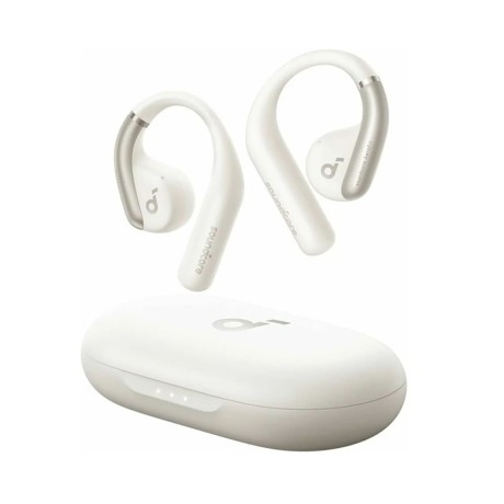 Bluetooth Слушалки Anker - Wireless Earbuds SoundCore AeroFit- for Sport, Bluetooth, Waterproof - White