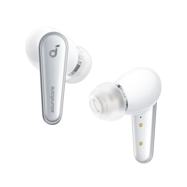 Bluetooth Слушалки Anker - Wireless Earbuds SoundCore Liberty 4  - True Wireless, ANC - Cloud White