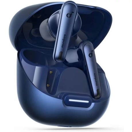 Bluetooth Слушалки Anker - Wireless Earbuds SoundCore Liberty 4 NC- Bluetooth 5.3, ANC 2.0, Hi-Res Sound, LDAC, IPX4 - Blue