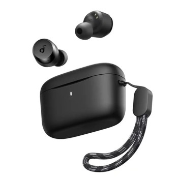 Bluetooth Слушалки Anker - Wireless Earbuds A25i- TWS, Bluetooth 5.3, Touch Control with Charging Case, IPX5 - Black