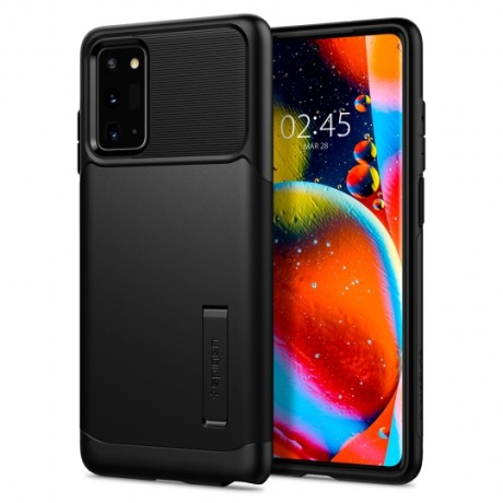 Spigen Slim Armor хибриден кейс с най-висока степен на защита за Samsung Galaxy Note 20, Black