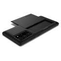 Spigen Slim Armor Cs хибриден кейс с най-висока степен на защита за Samsung Galaxy Note 20, Black