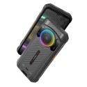 Смартфон Ulefone Power Armor 21, RGB Halo Lights, 9600 mAh батерия, 122dB HiFi звук, 8GB+256GB 3.4" заден дисплей.