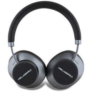 Безжични Слушалки Karl Lagerfeld - Wireless Headphones Saffiano Elongated Over-Ear Headset, ANC, Bluetooth, Type-C - Black
